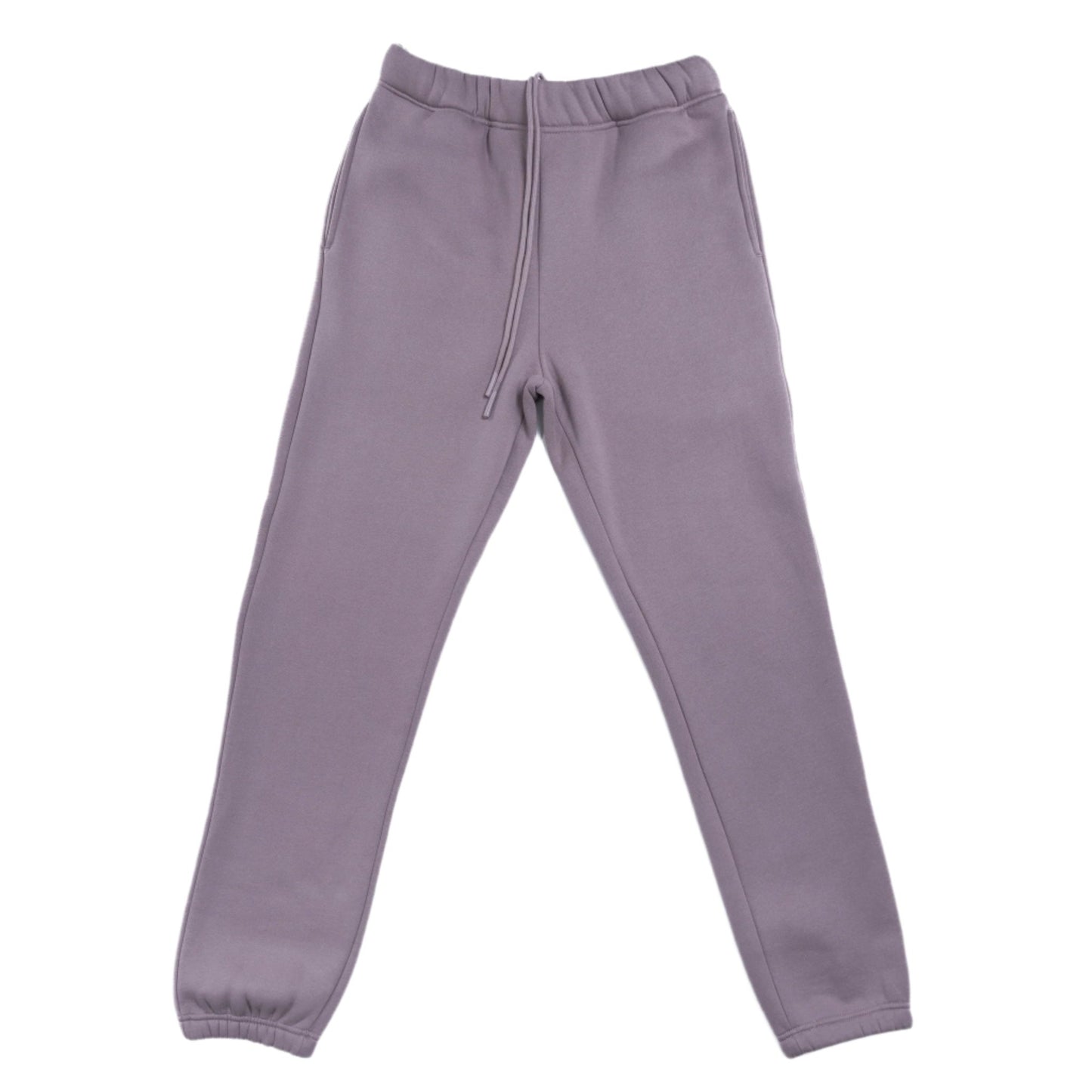 Cotton Fleece Joggers - Shadow Purple