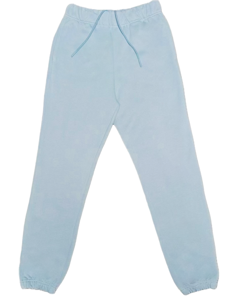 French Terry Joggers - Baby Blue