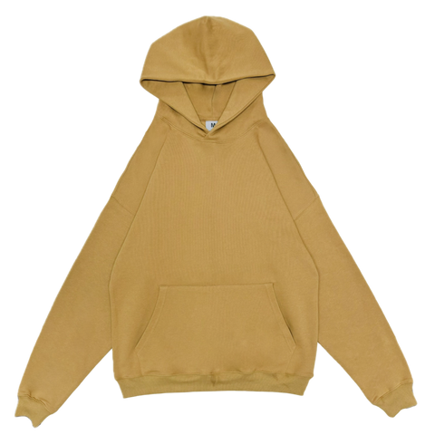 French Terry Hoodie - Camel