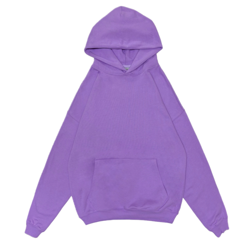 French Terry Hoodie - Lavender