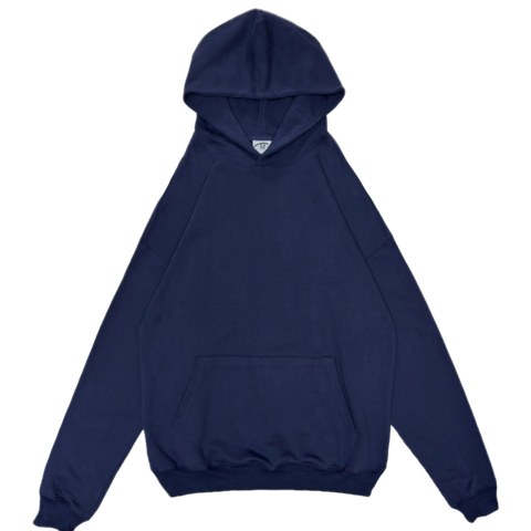 French Terry Hoodie - Navy