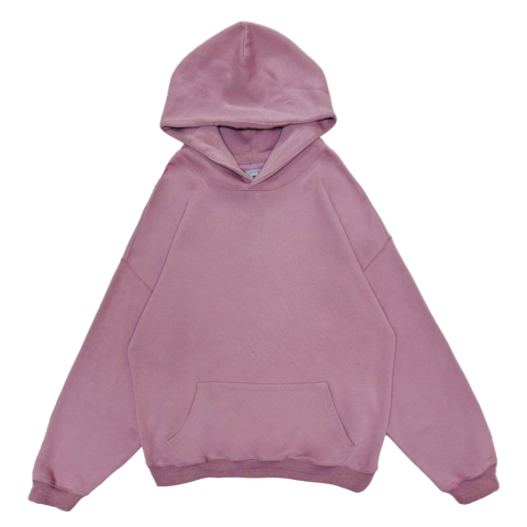 French Terry Hoodie - Shadow Purple