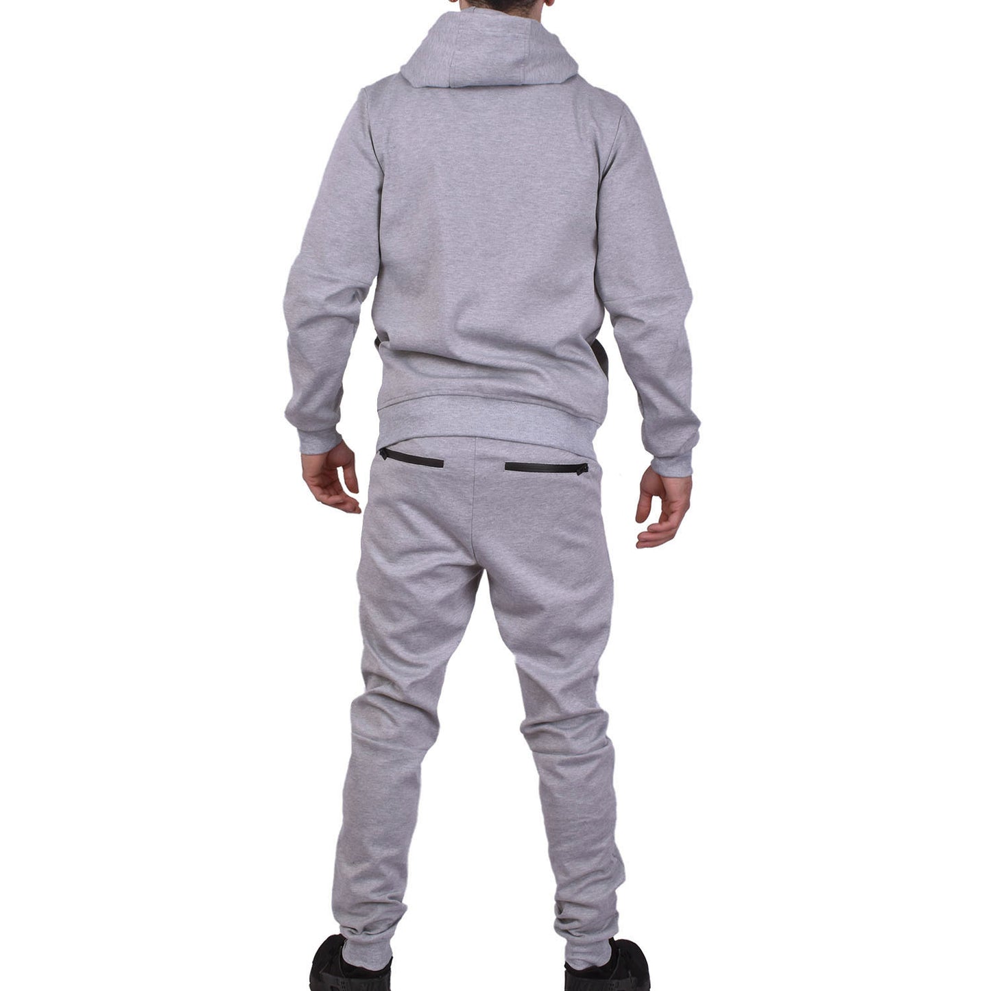 Men's Tech Fleece Tracksuit - Heather Grey