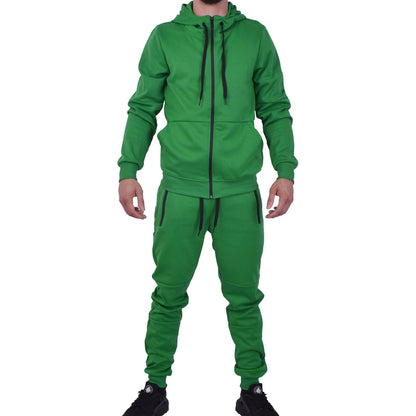 Men's Tech Fleece Tracksuit - Kelly Green