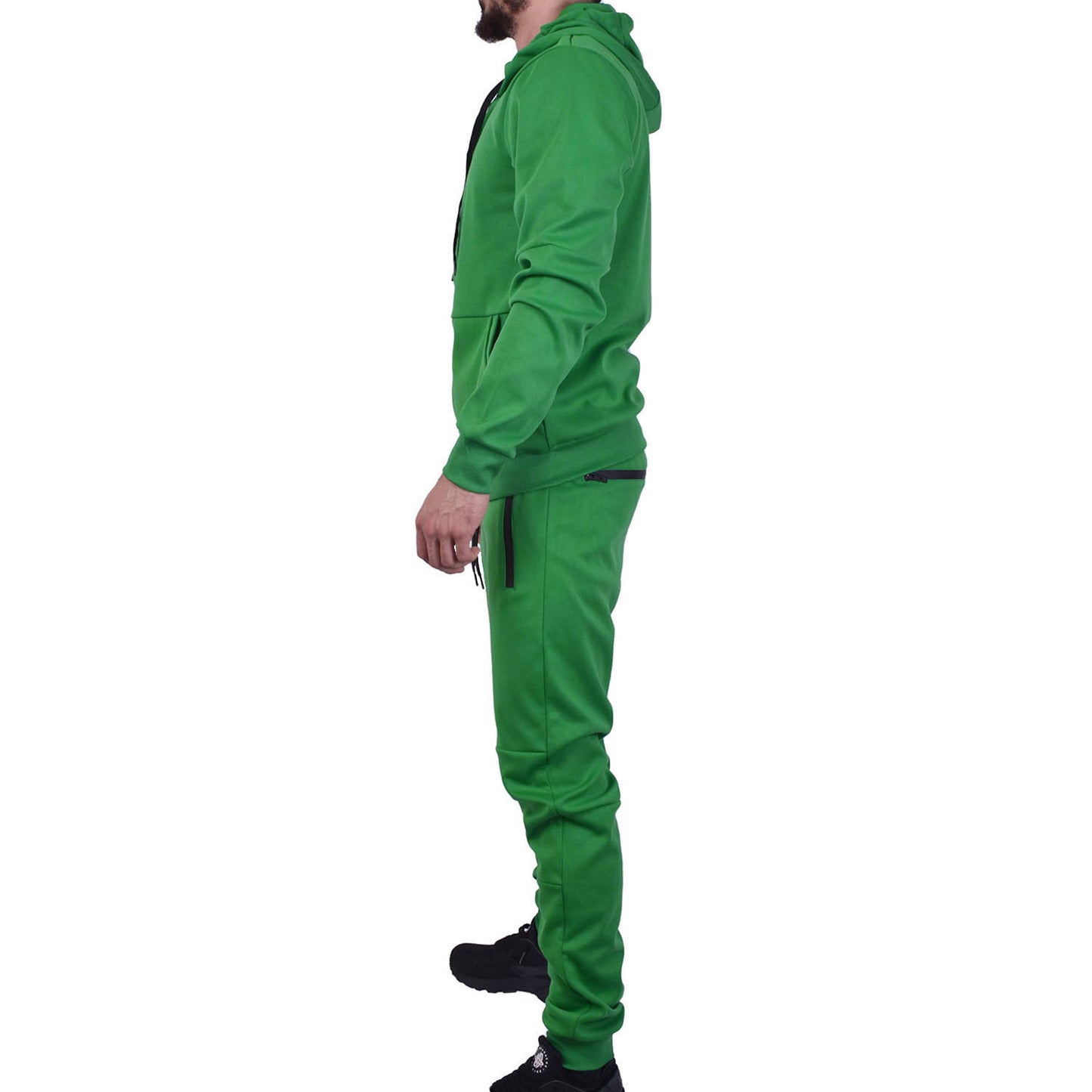 Men's Tech Fleece Tracksuit - Kelly Green