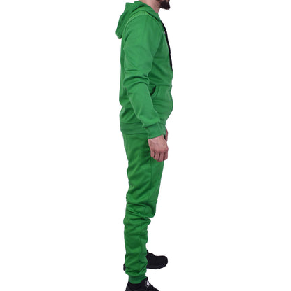 Men's Tech Fleece Tracksuit - Kelly Green