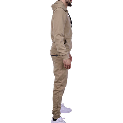 Men's Tech Fleece Tracksuit - Khaki