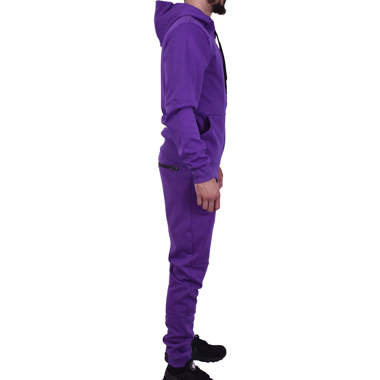 Men's Tech Fleece Tracksuit - Purple