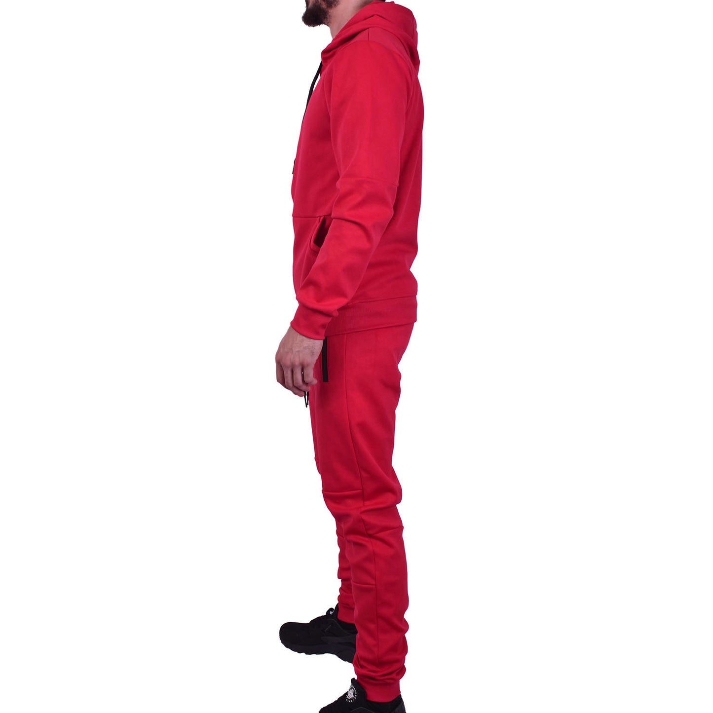 Men's Tech Fleece Tracksuit - Red