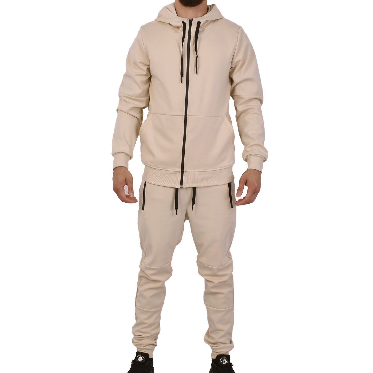 Men's Tech Fleece Tracksuit - Sand