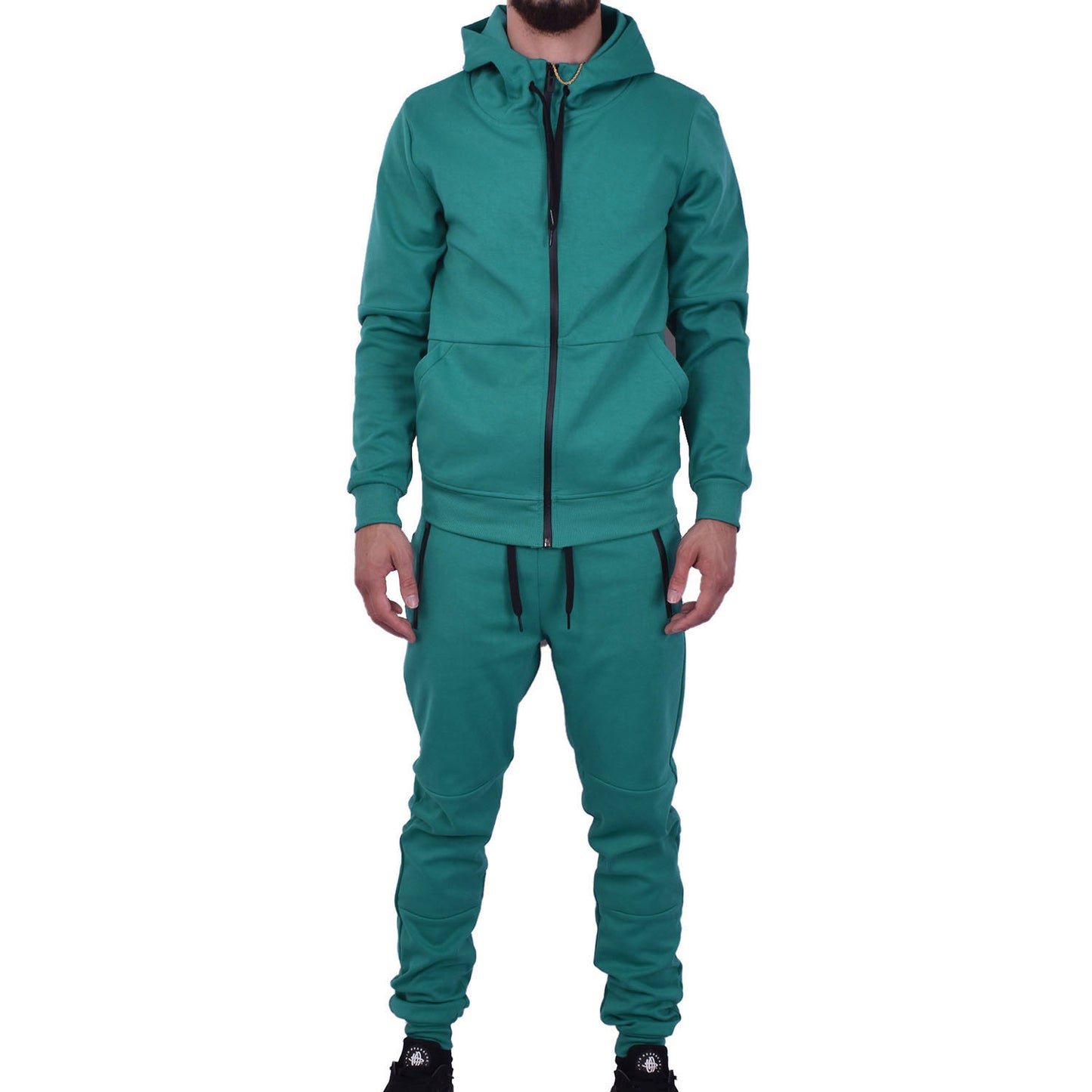 Men's Tech Fleece Tracksuit - Teal