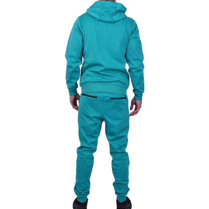 Men's Tech Fleece Tracksuit - Turquoise