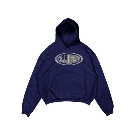 'Clubby' Logo Sweater - Navy