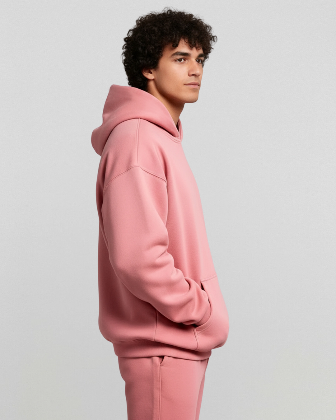 Cotton Fleece Set  - Rose Wine