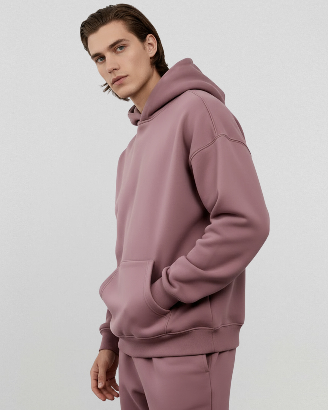 Cotton Fleece Set - Shadow Purple