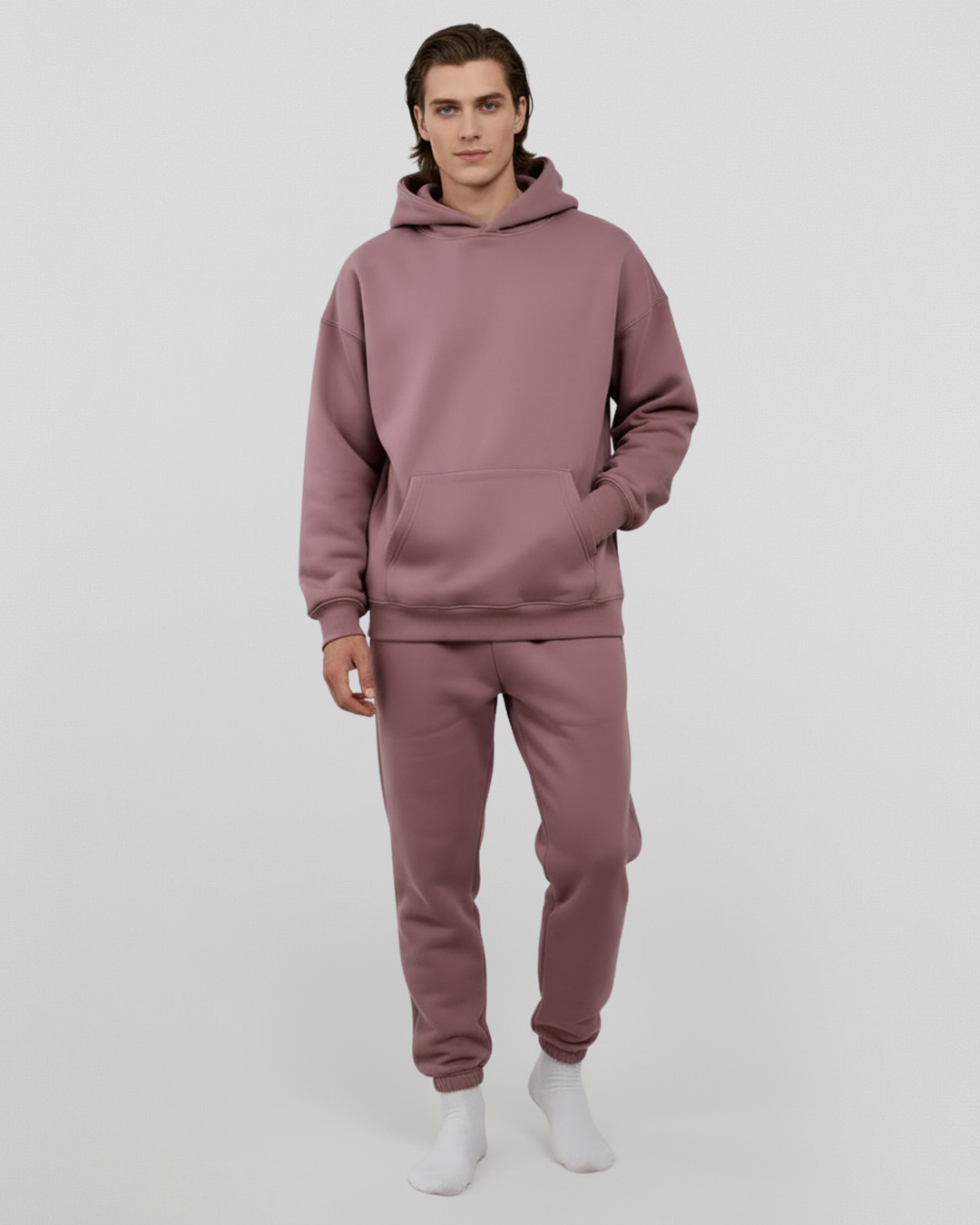 Cotton Fleece Set - Shadow Purple