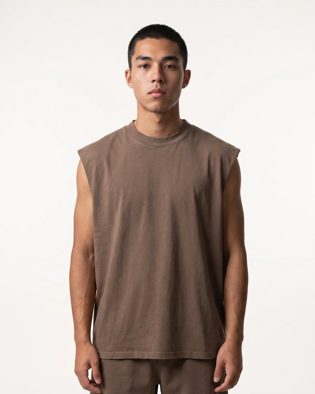 Canvas Muscle Tee - Mocha