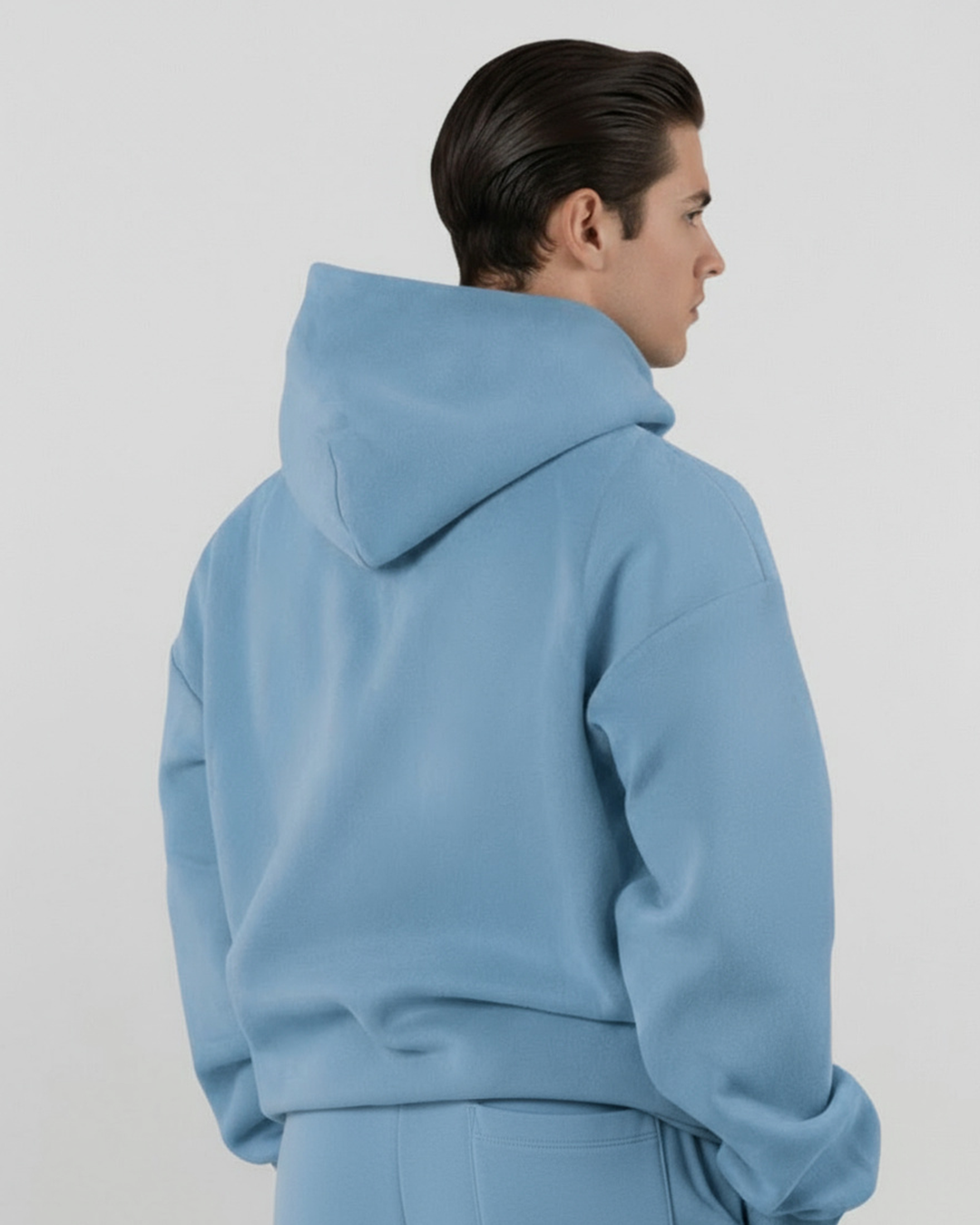 French Terry Set - Smokey Blue