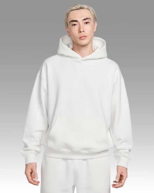 French Terry Hoodie - Snow White