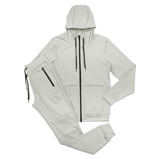 Men's Tech Fleece Tracksuit - Heather Grey