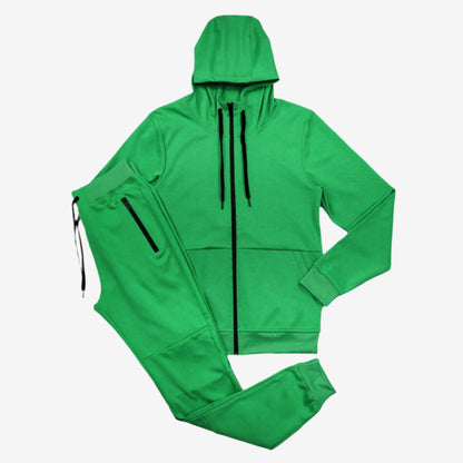 Men's Tech Fleece Tracksuit - Kelly Green