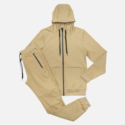 Women's Tech Fleece Tracksuit - Khaki