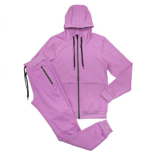 Women's Tech Fleece Tracksuit - Lavender