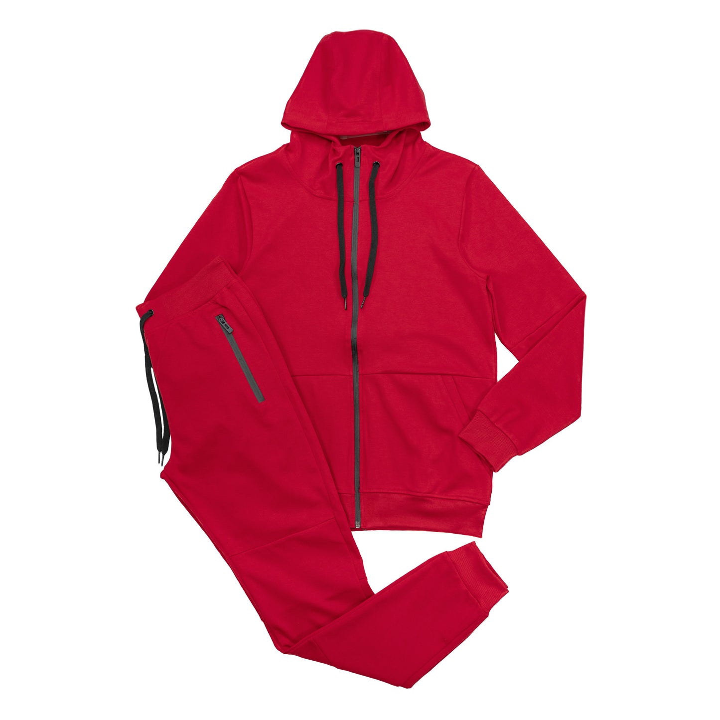 Men's Tech Fleece Tracksuit - Red