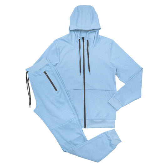 Men's Tech Fleece Tracksuit - Sky Blue