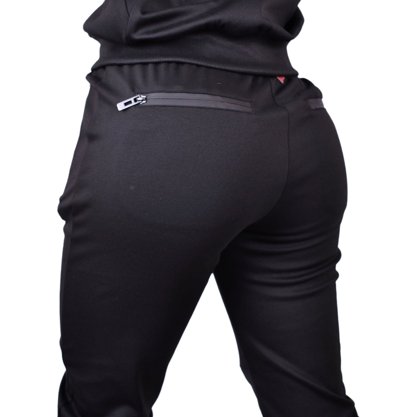 Women's Tech Fleece Tracksuit  - Black