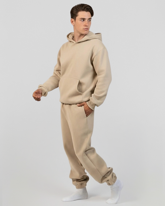 French Terry Set - Khaki